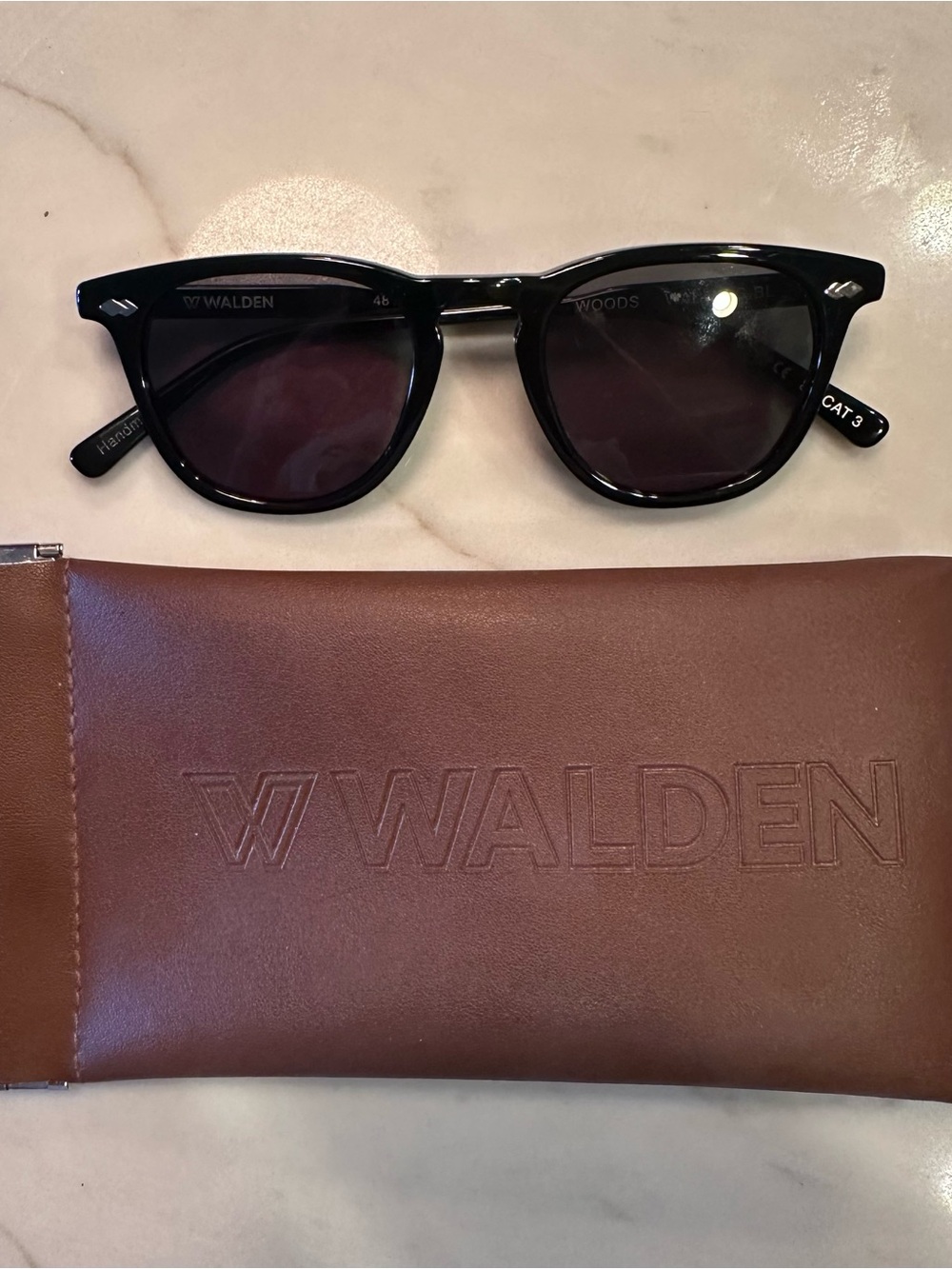 Huckberry Walden “Woods” Sunglasses, black